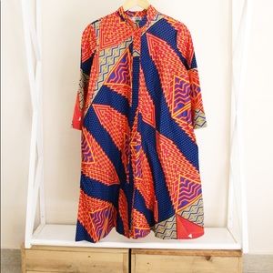 ZURI Swing Dress made in Kenya Small